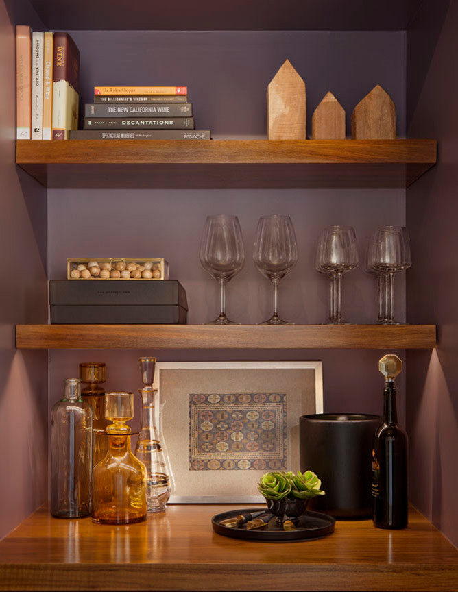Design ideas for a rustic wine cellar in San Francisco with cork flooring.