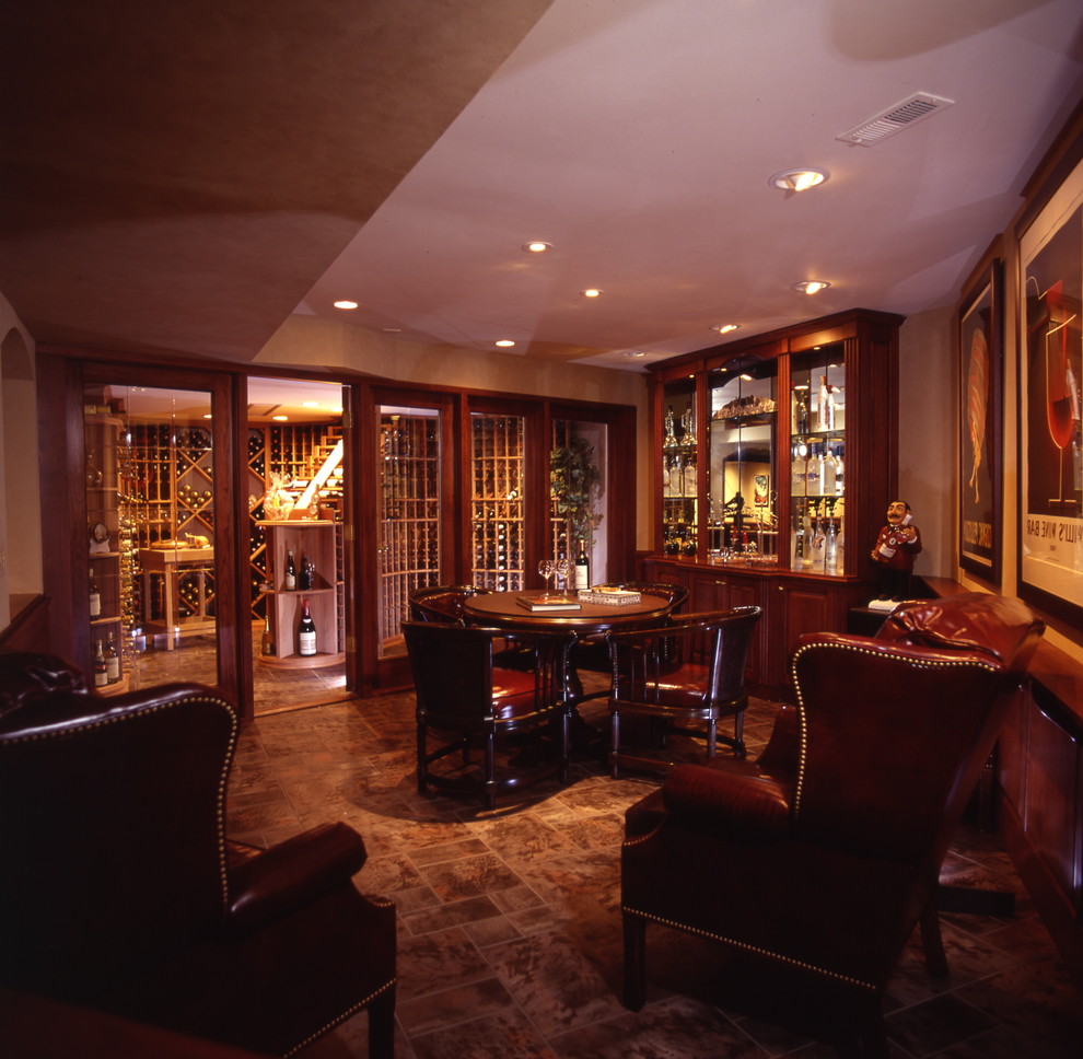 Private Residence Traditional Wine Cellar Phoenix by RM Swanson