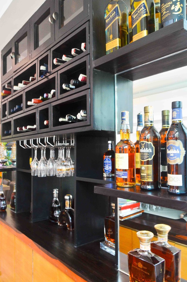 Quezon City TwoStorey Modern Wine Cellar Other by MCK Interior