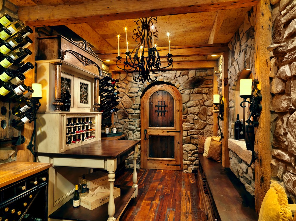 Inspiration for a classic wine cellar in Cincinnati.