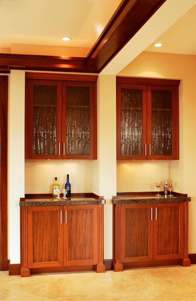 Inspiration for a tropical wine cellar remodel in Hawaii