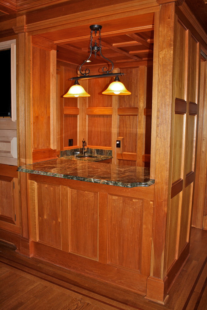 Ridgefield, CT Traditional Wine Cellar New York by La Pietra