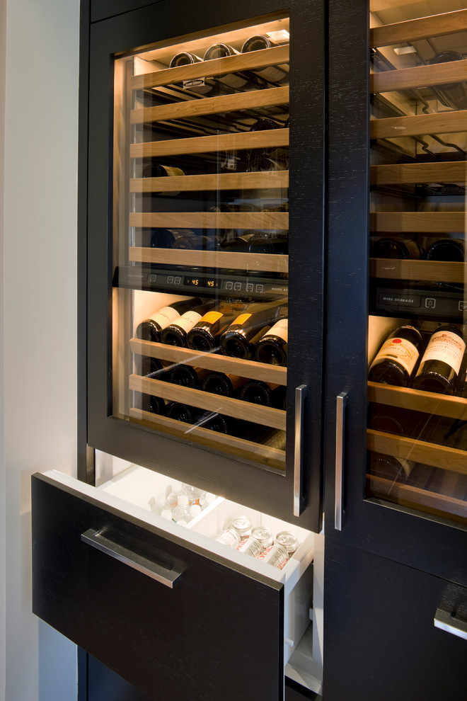 Photo of a modern wine cellar in Boston.