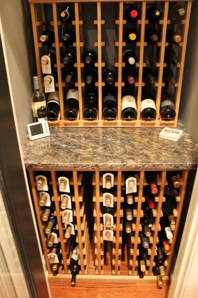 Elegant wine cellar photo in Chicago