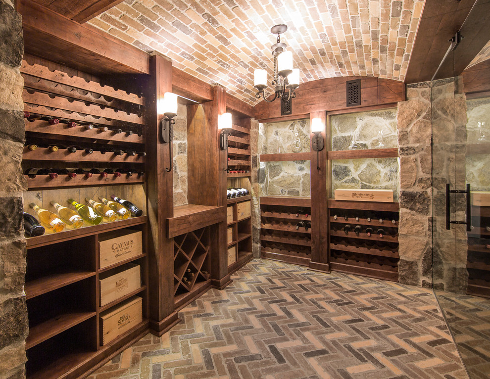 Rustic Tuscan Wine Cellars by Papro Consulting Rustic Wine Cellar