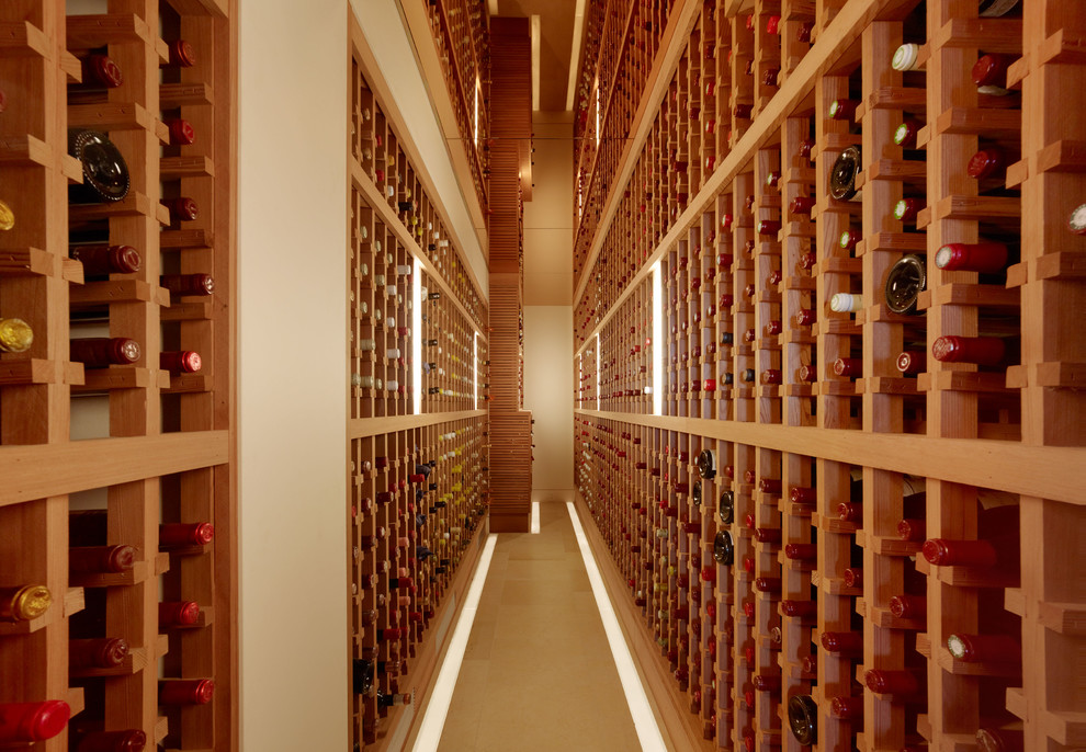 San Francisco Residence Contemporary Wine Cellar San Francisco