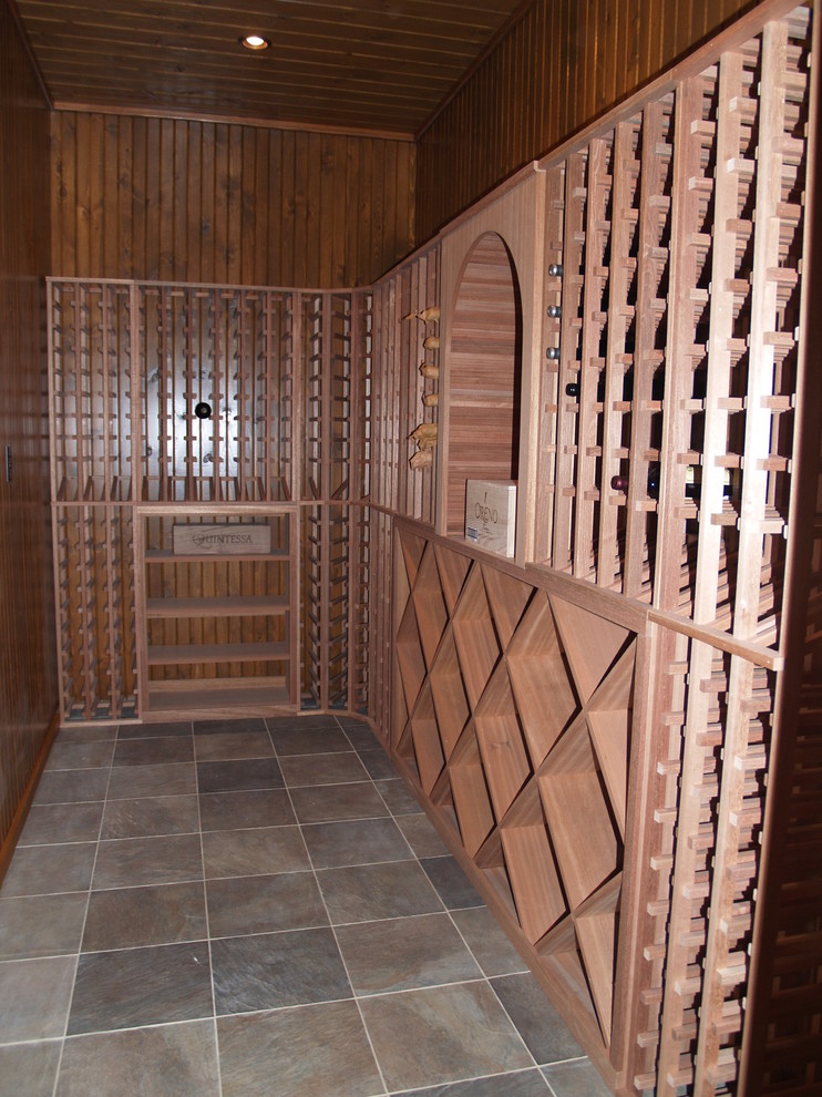 This is an example of a classic wine cellar in St Louis.