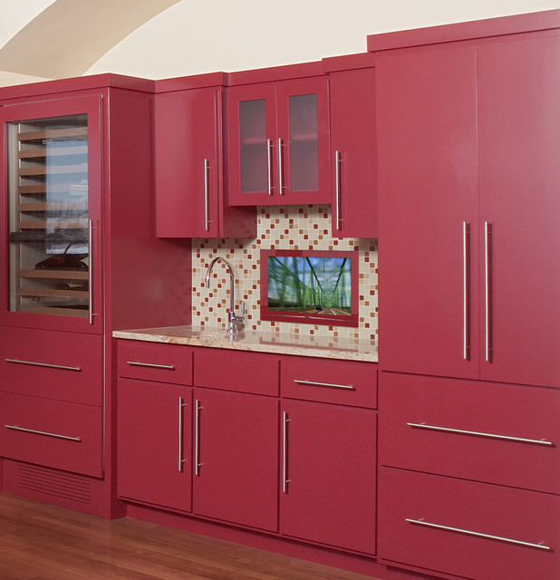 Séura Hydra Indoor Waterproof TVs Contemporary Wine Cellar Other