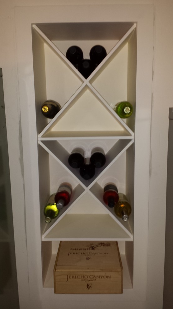 Simple Wine Cubby Contemporary Wine Cellar San Francisco by The