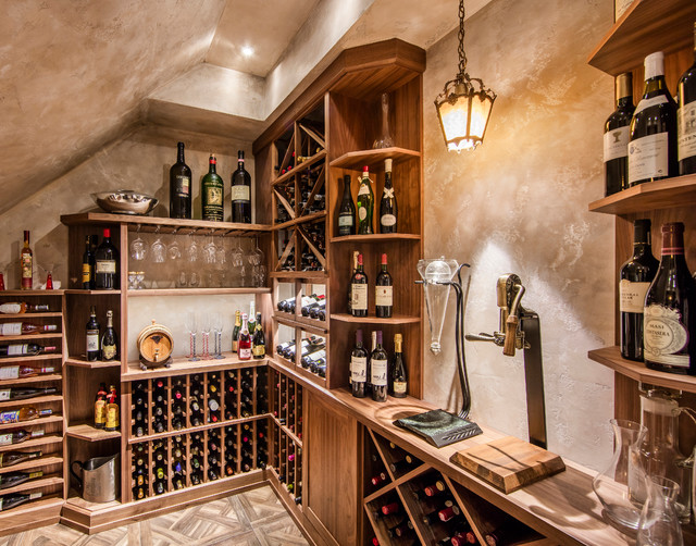 Small Space Wine Cellars by Papro Consulting - Traditional - Wine