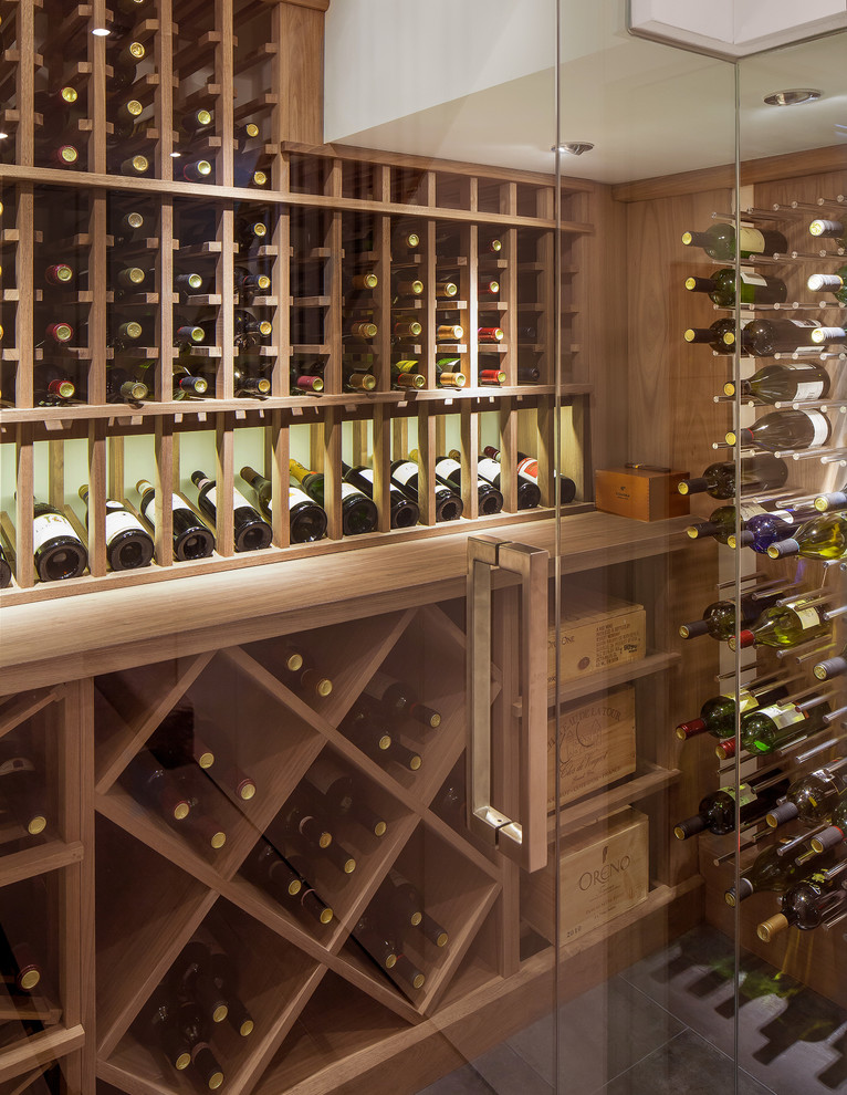 Small Space Wine Cellars by Papro Consulting Transitional Wine