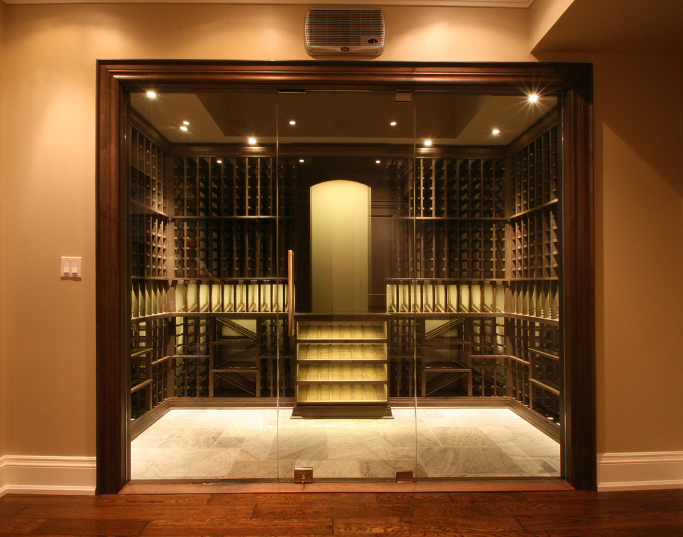 Small Space Wine Cellars by Papro Consulting Transitional Wine