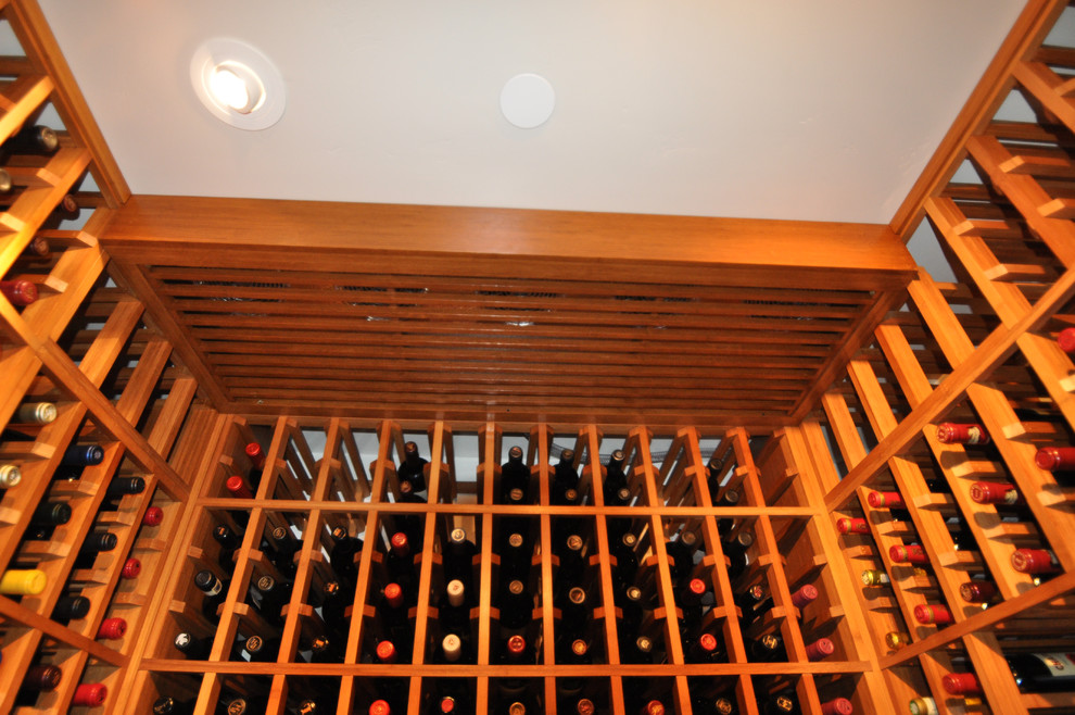 Solana Beach Traditional Wine Cellar San Diego by Sustainable