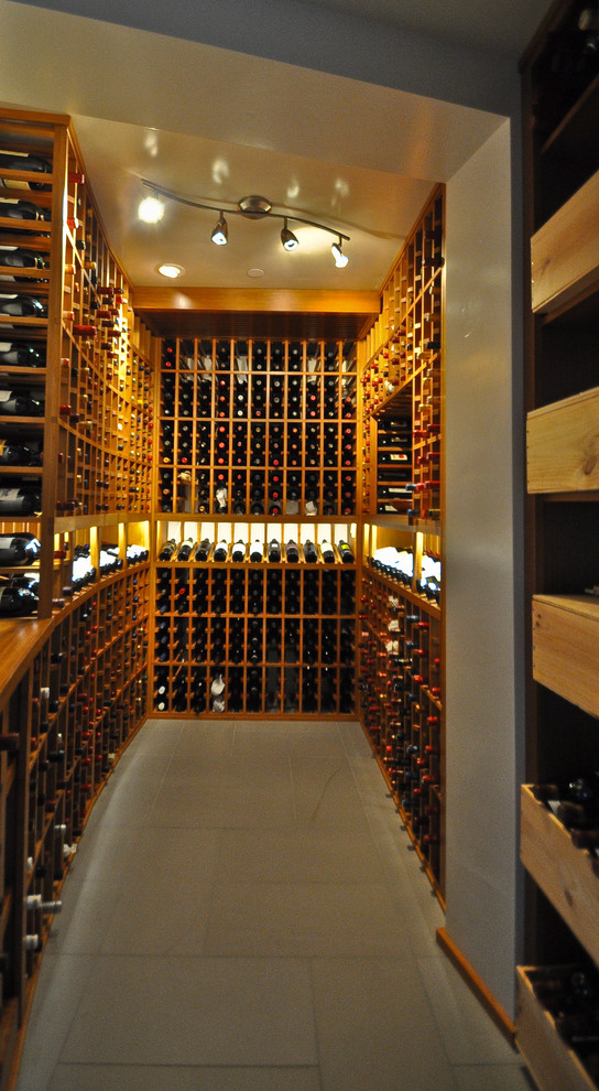 Solana Beach Traditional Wine Cellar San Diego by Sustainable