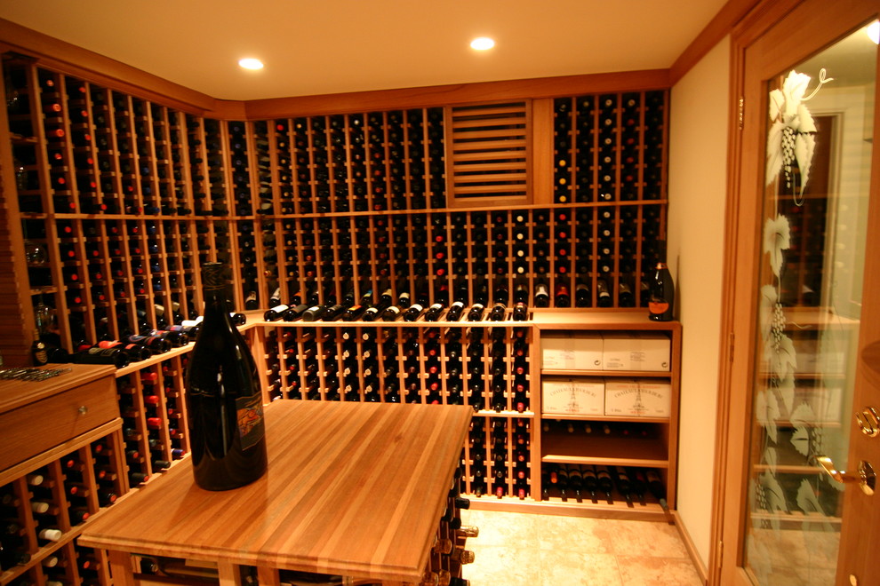 Somers, CT Rustic Wine Cellar New York by Cava Wine Cellars Houzz