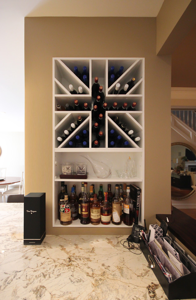 Somerset Kitchen and Sunroom addition Traditional Wine Cellar