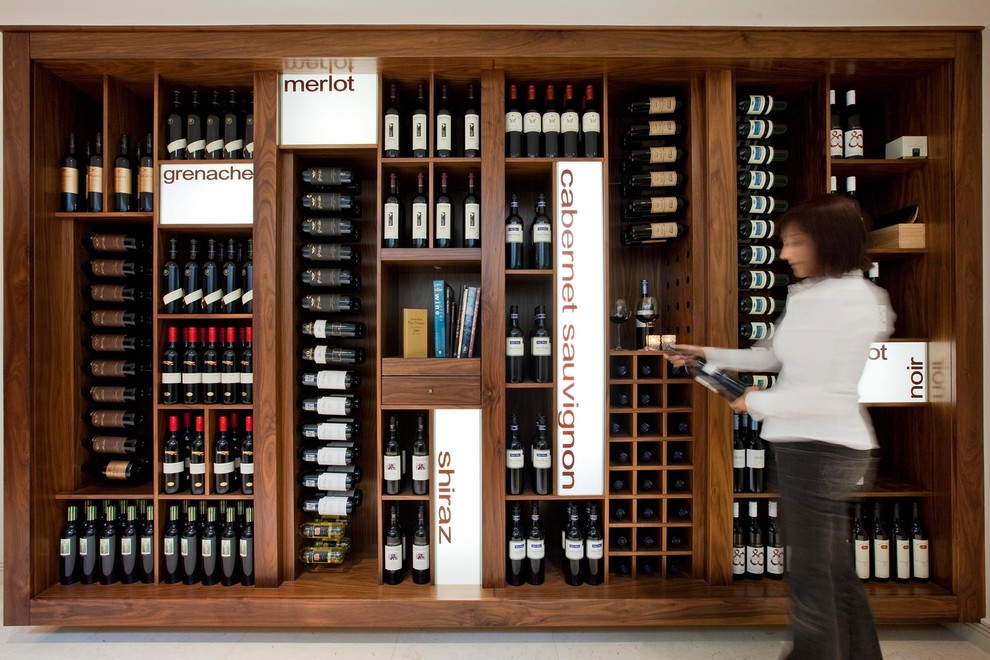 Sovereign Island Residence Tropical Wine Cellar Brisbane by