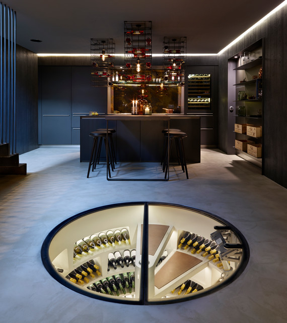 Spiral Cellars Subterranean Wine Cellar by Genuwine Cellars