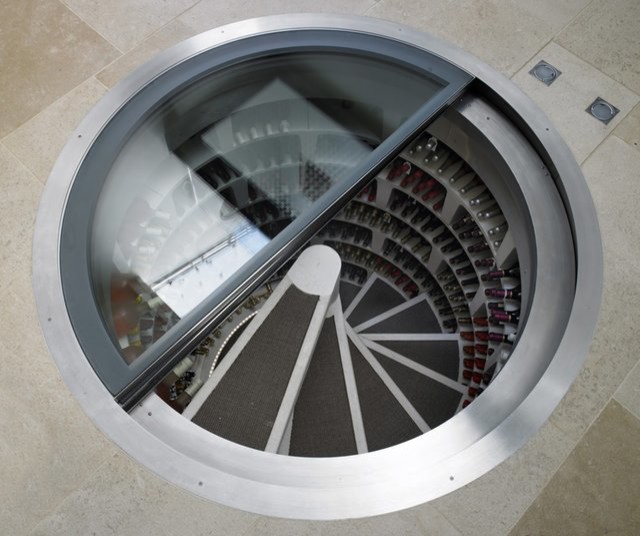 Contemporary wine cellar in Other.