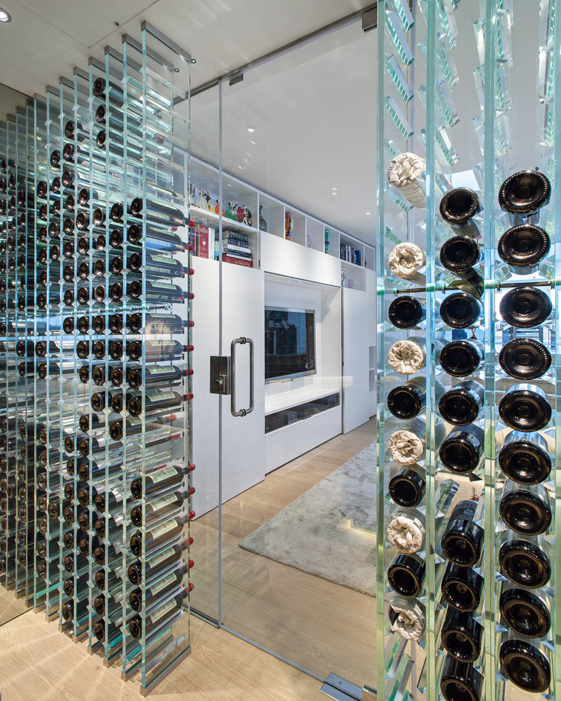 Trendy wine cellar photo in London