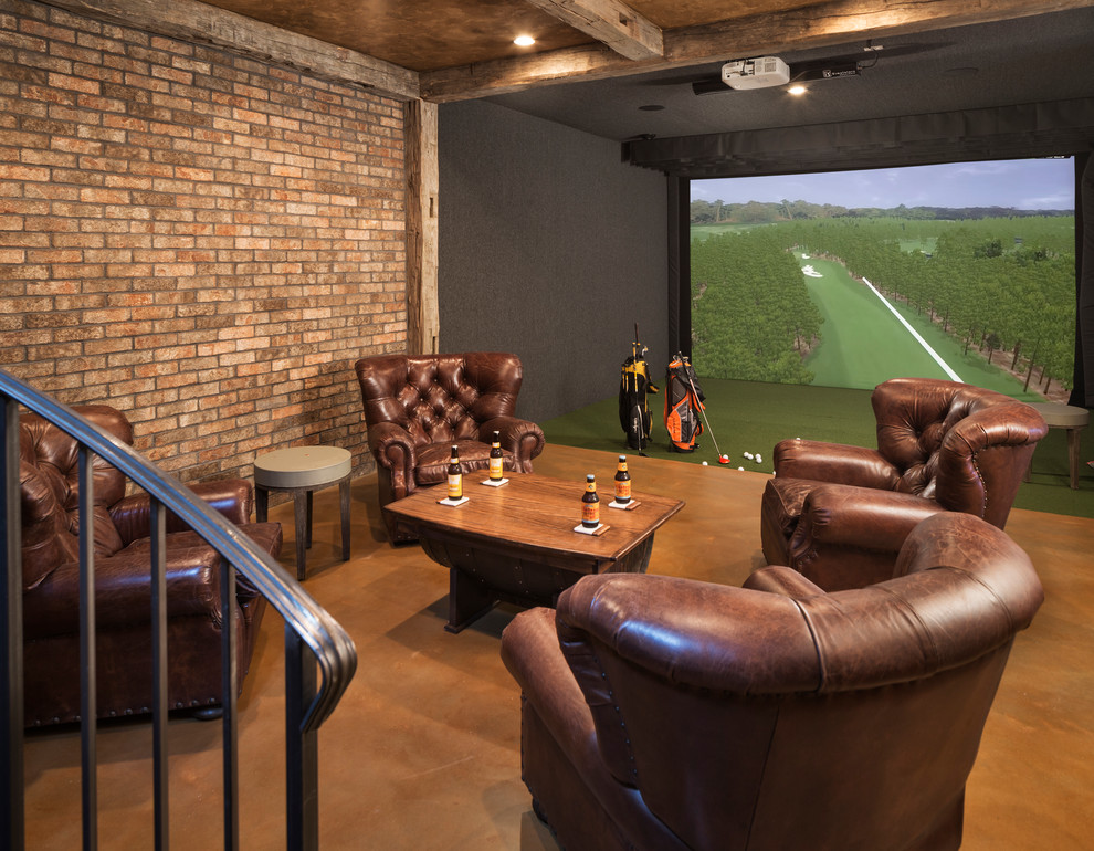 Stillwater Lodge Wine Cellar Minneapolis by John Kraemer & Sons