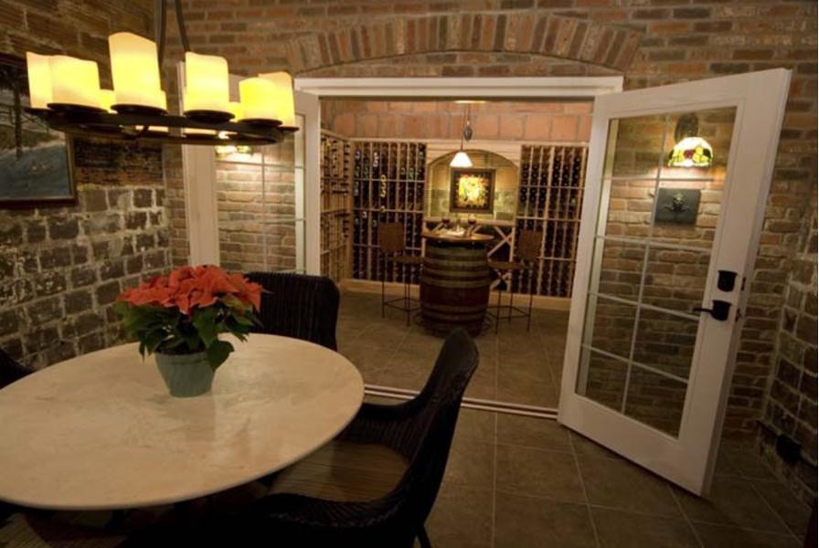 Subterranean Wine Cellar Traditional Wine Cellar Chicago by
