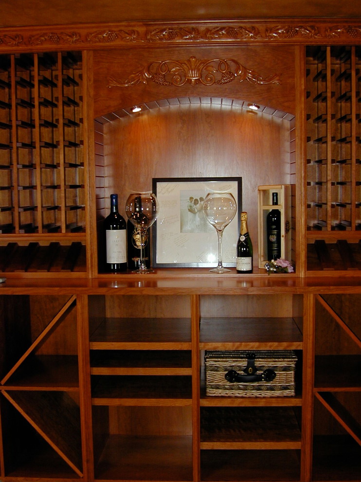 Elegant wine cellar photo in San Francisco
