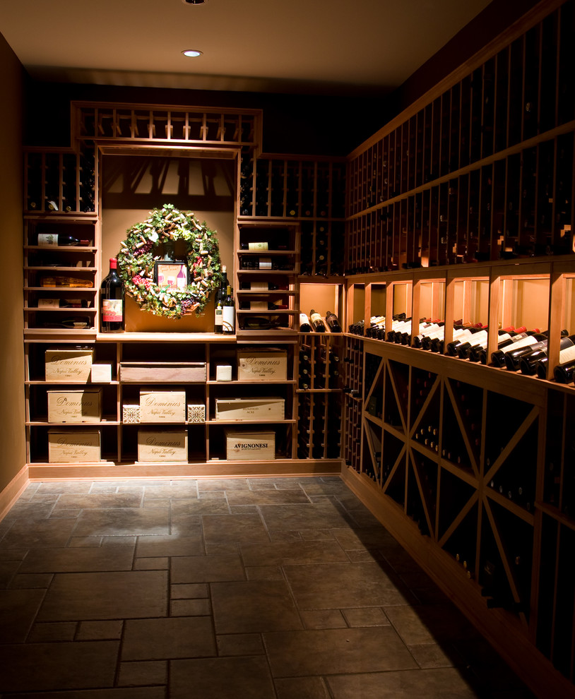 Sycamore Township Residence Traditional Wine Cellar Cincinnati