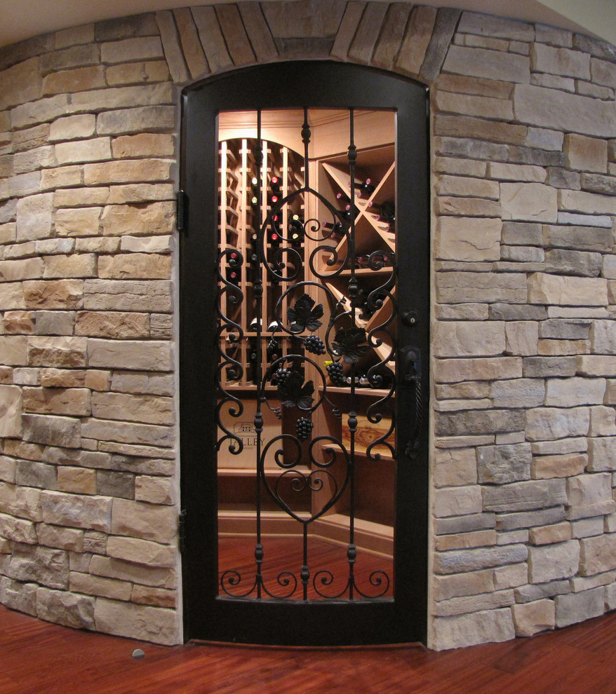 Talley Traditional Wine Cellar Columbus by Buckeye Basements