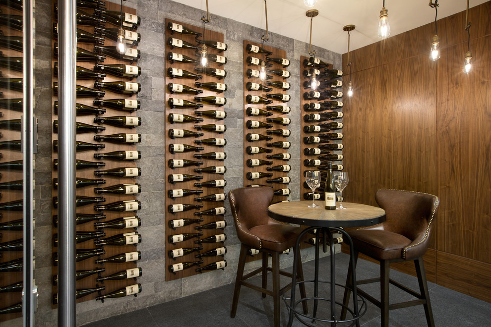 TEN80 Wine Cellar Vancouver by Zimal Contracting and Restorations Houzz
