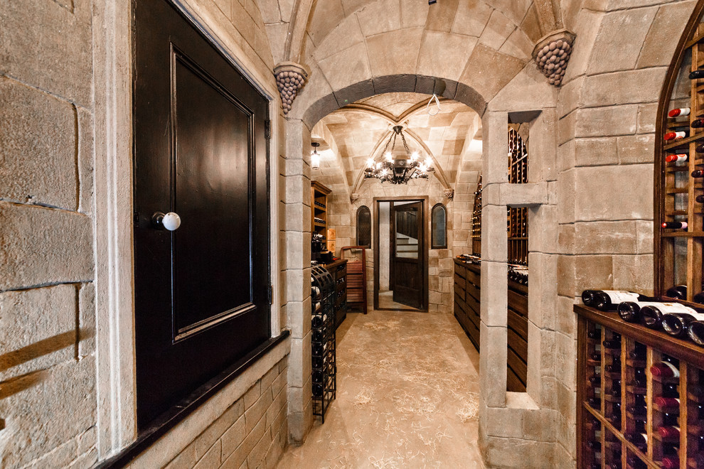 The Castle Transitional Wine Cellar New York by Joseph and