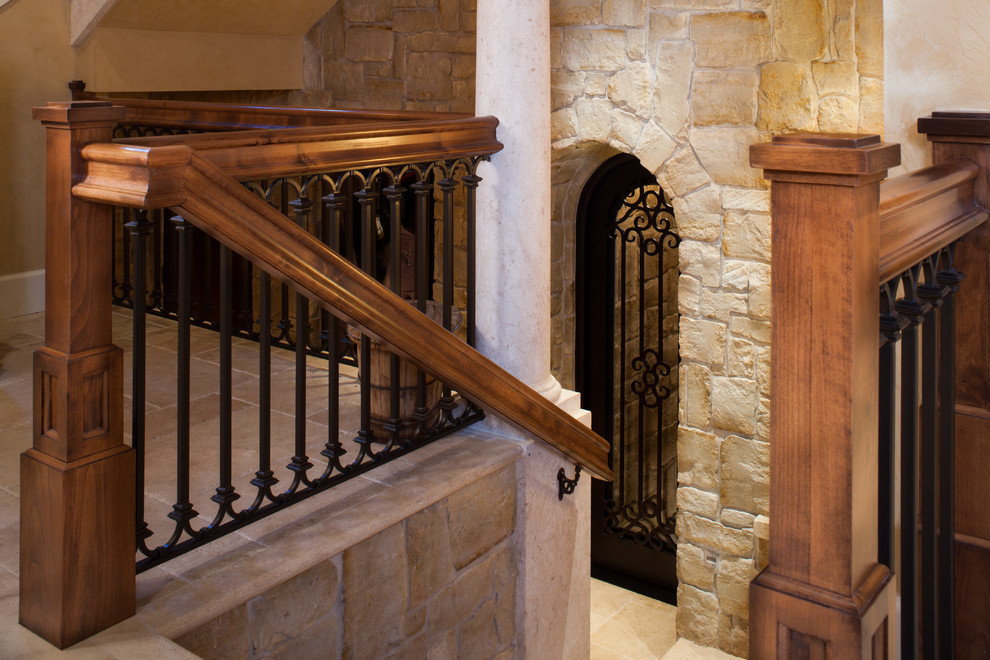 Staircase - mediterranean staircase idea in Tampa