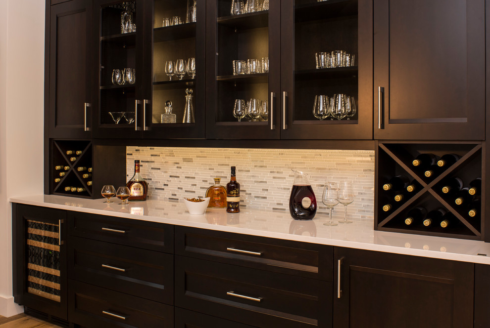 The Resolute Transitional Wine Cellar Tampa by Murray Homes Houzz