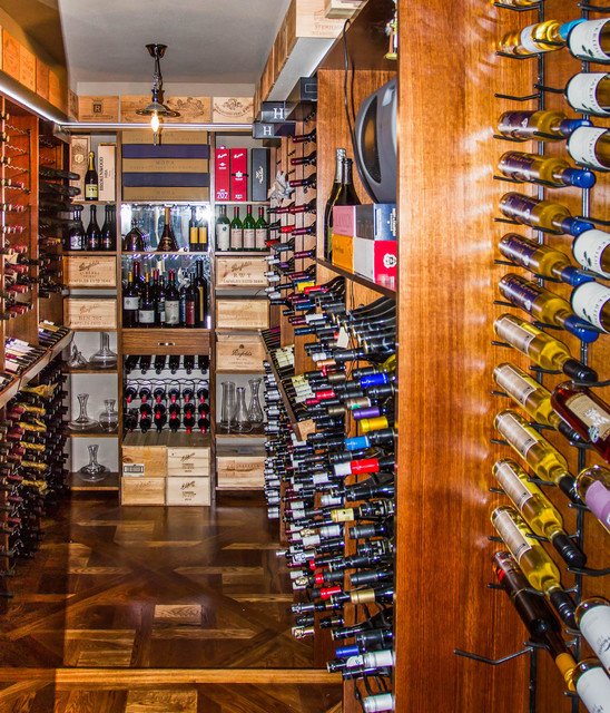 Timber Wine Cellar Traditional Wine Cellar Melbourne by