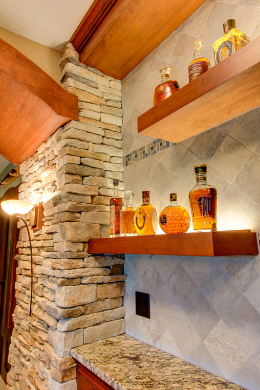 Top Shelf Bar Display Traditional Wine Cellar Other by Silent