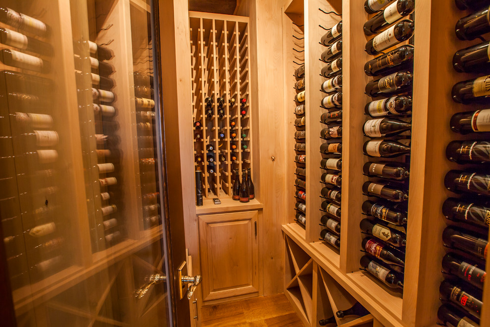 Traditional Custom Home Fairview Farms Traditional Wine Cellar