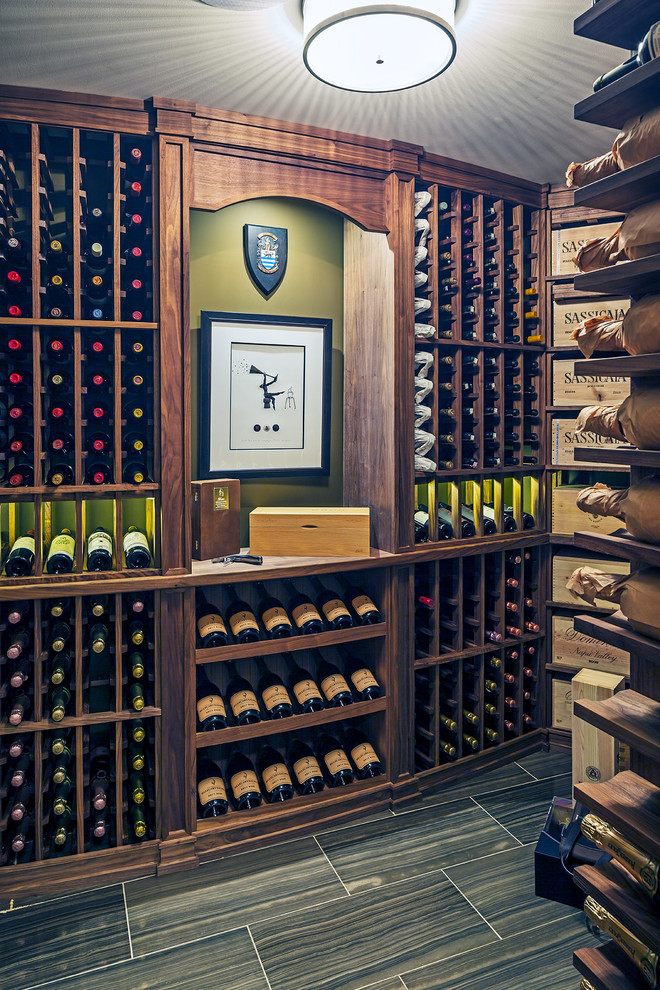 Traditional house Toronto Traditional Wine Cellar Toronto by