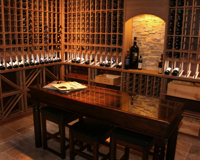 Traditional Wine Cellars by Papro Consulting Wine Cellar Toronto