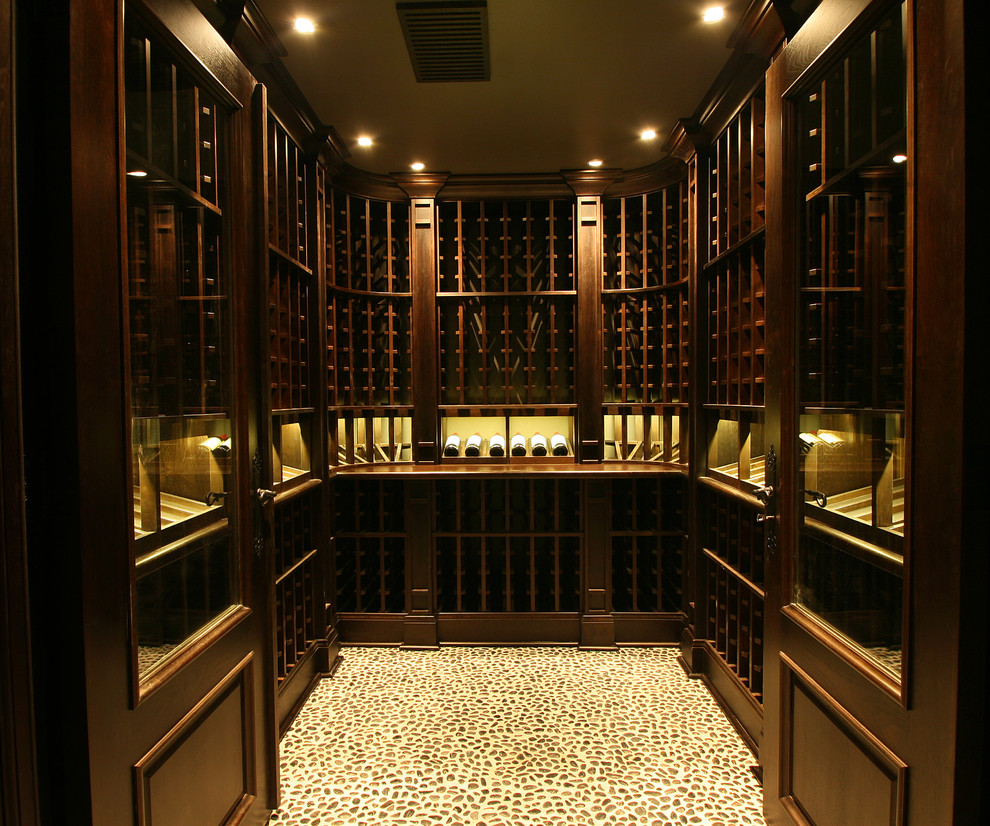 Inspiration for a classic wine cellar in Toronto.