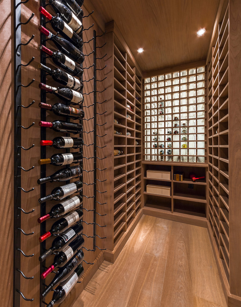 Transitional Onyx Wine Cellar by Papro Consulting Contemporary Wine
