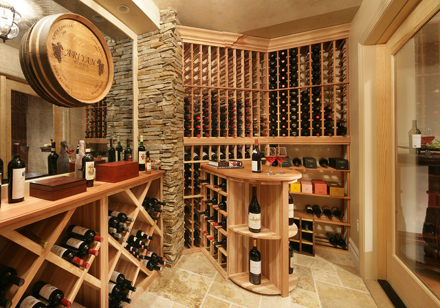 Tuscan Wine Cellar - Traditional - Wine Cellar - New York - by Creative  Design Construction, Inc. | Houzz NZ