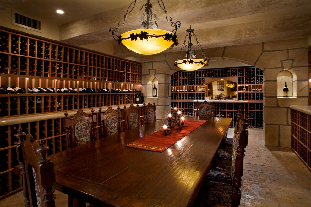 Mediterranean wine cellar in San Francisco.