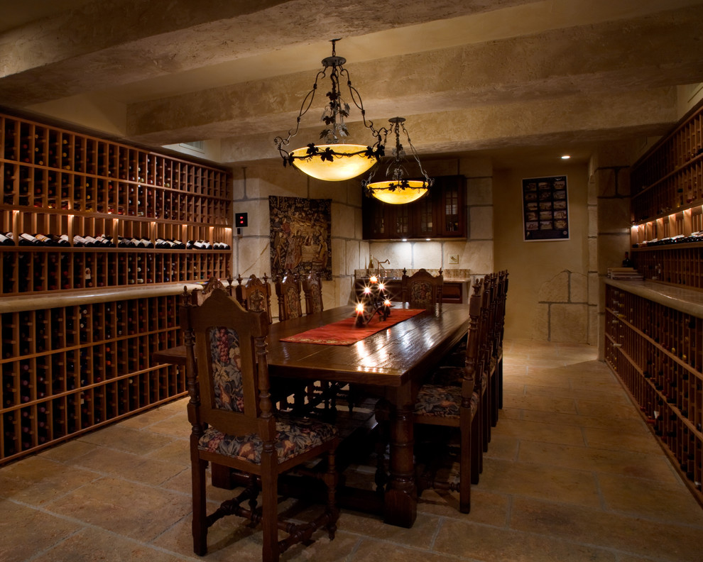 Tuscan Wine Room Mediterranean Wine Cellar San Francisco by