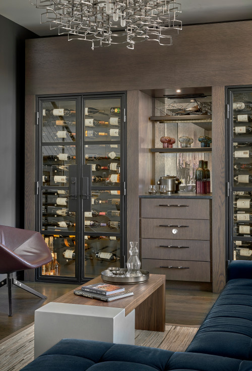 Snapshot of Modern Industrial Loft Penthouse With Wine Cellar