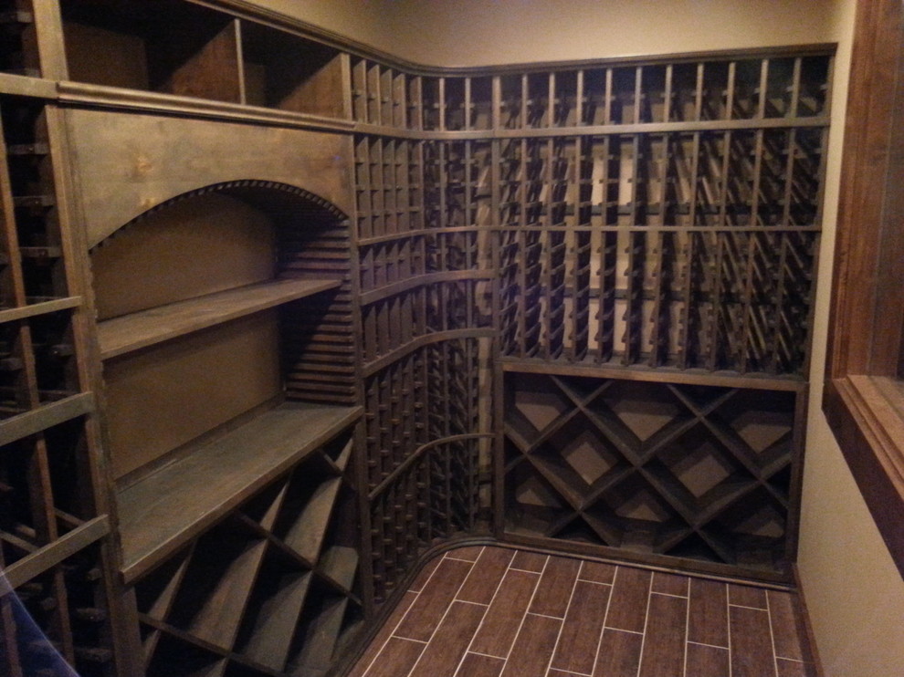 Various Projects Traditional Wine Cellar Austin by Certified