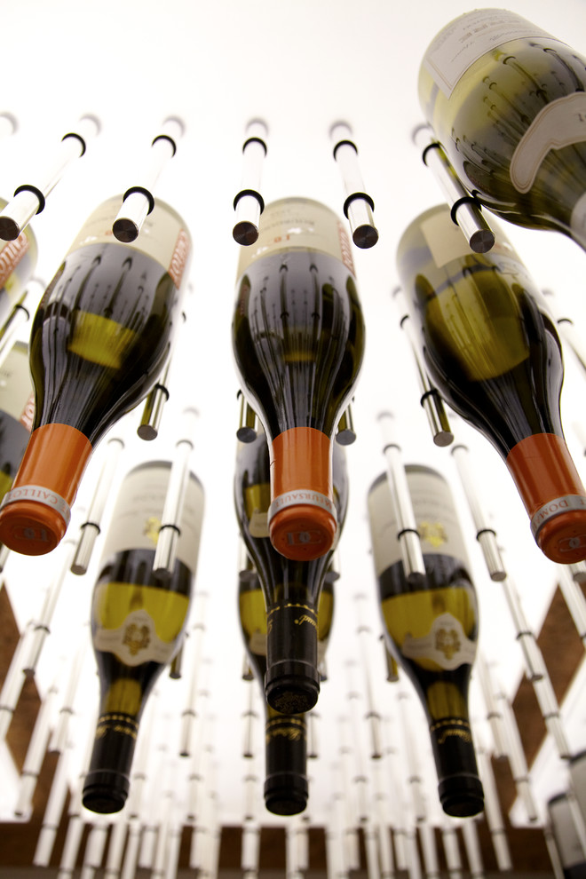 Vin de Garde RYE WINE CELLAR Modern Wine Cellar New York by Vin