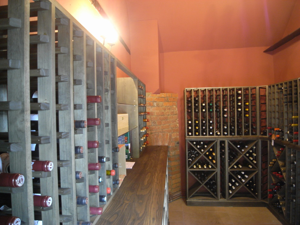 Rural wine cellar in Essex.