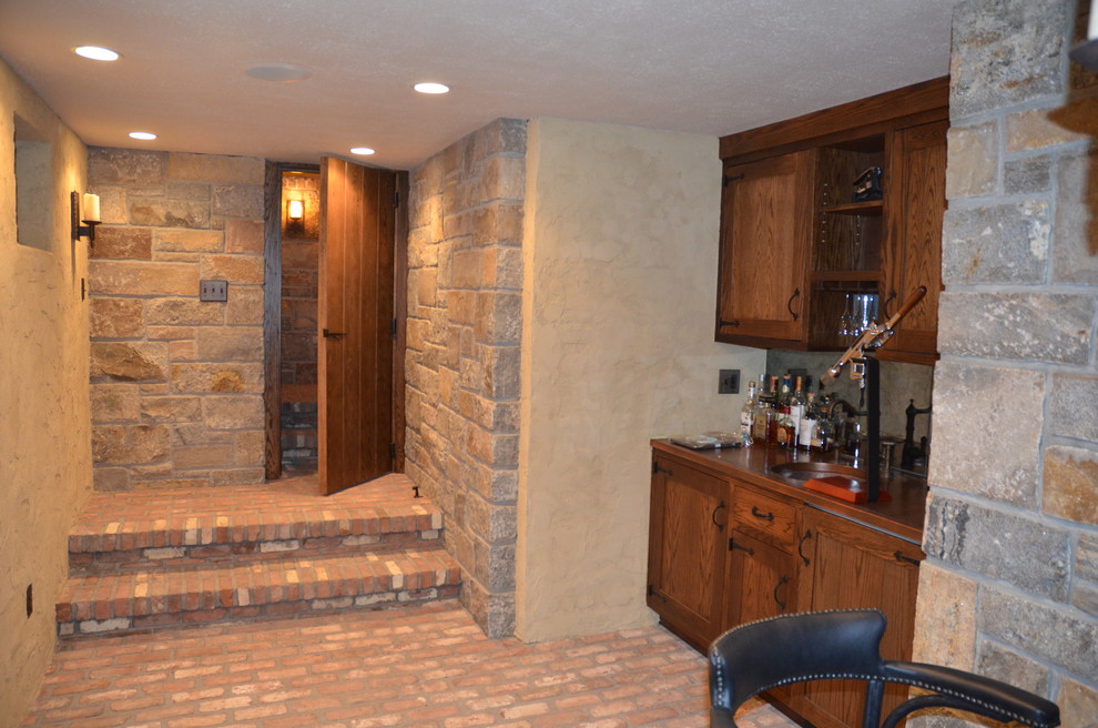 Westchester Turret Traditional Wine Cellar New York by Daniel