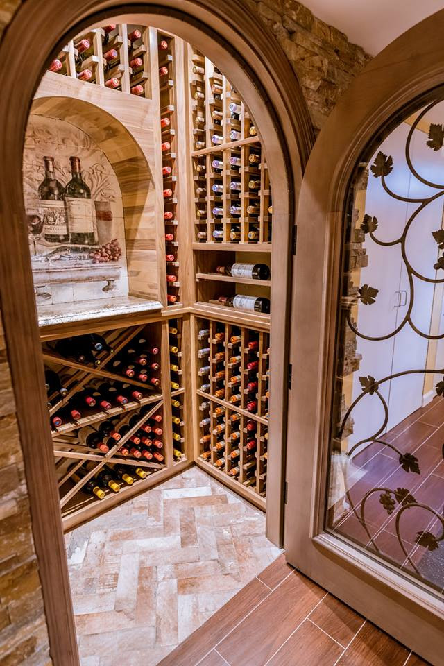 Westfield NJ Wine Closet Traditional Wine Cellar New York by