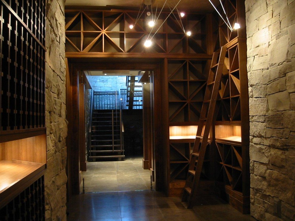 Whistler Wine Cellar Traditional Wine Cellar Vancouver by Schulz Construction Houzz
